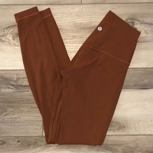 Lululemon Align 28” Ancient Copper size 4 EUC